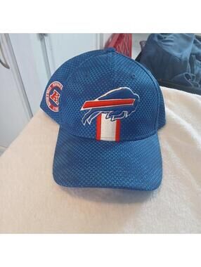 Buffalo Bills Fitted Hat New Era Medium Large Blue Pattern